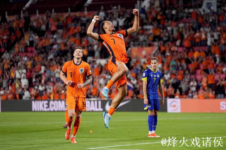 欧国联-齐尔克泽与加克波建功 荷兰5-2大胜波黑迎首胜 欧国联-齐尔克泽与加克波建功 荷兰5-2大胜波黑迎首胜